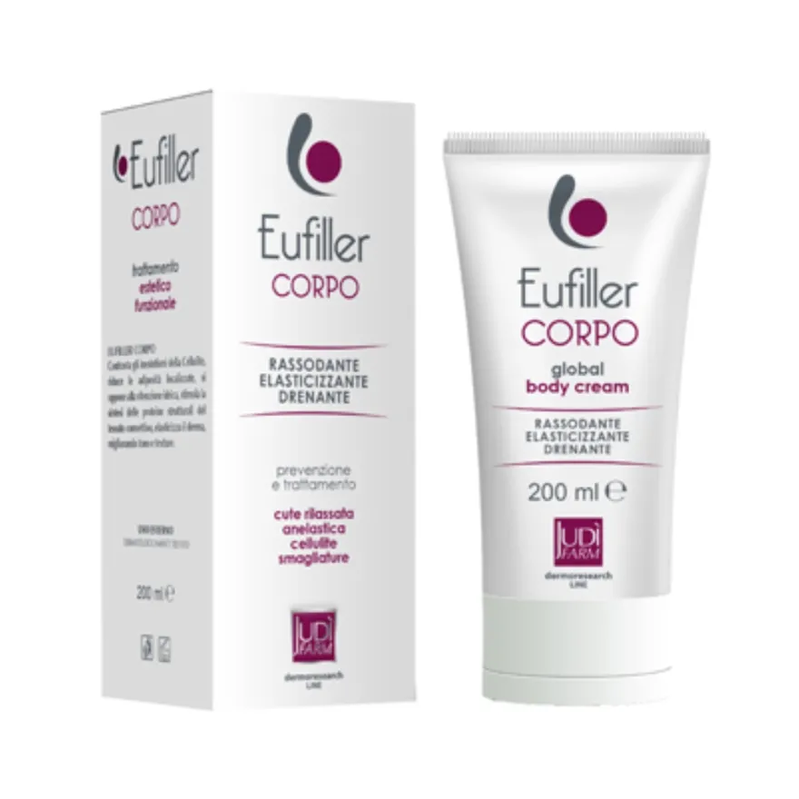 Eufiller Corpo Crema Anticellulite E Ritenzione Idrica 200ml