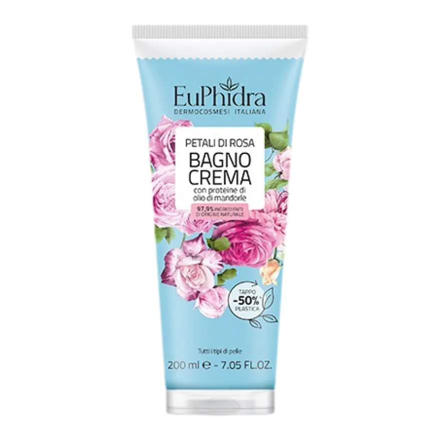 Euphidra Bagno Crema Petali Di Rosa 200ml