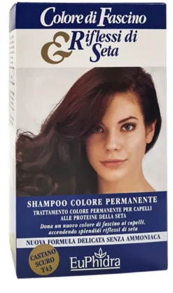 Euphidra Colorazione Permanente 43 Castano Scuro 120ml