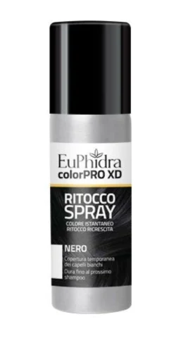 Euphidra Colorpro Xd Ritocco Tintura Spray Nero 75ml