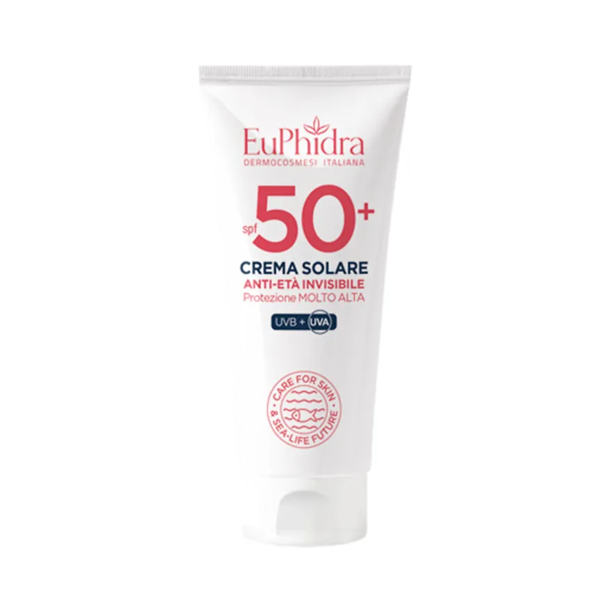Euphidra Kaleido Crema Solare Viso Antietà Invisibile Spf50+ 50ml