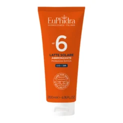 Euphidra Latte Solare Abbronzante Spf6 200ml