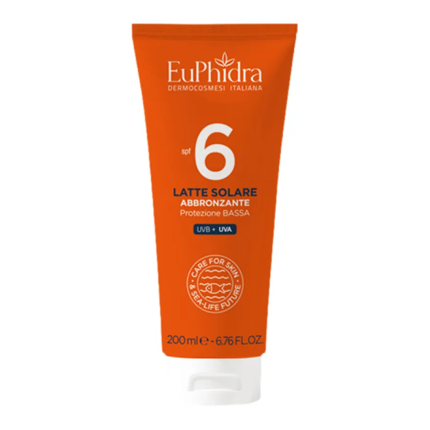 Euphidra Latte Solare Abbronzante Spf6 200ml