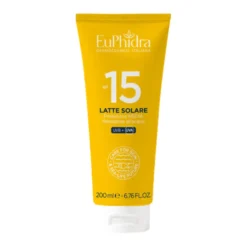 Euphidra Latte Solare Spf15 Protezione Media 200ml