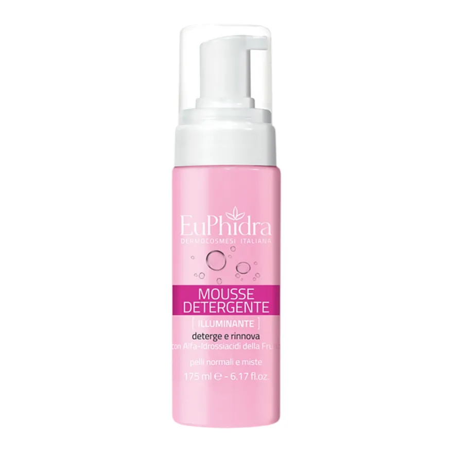 Euphidra Mousse Detergente Illuminante 175ml 1 Pezzo