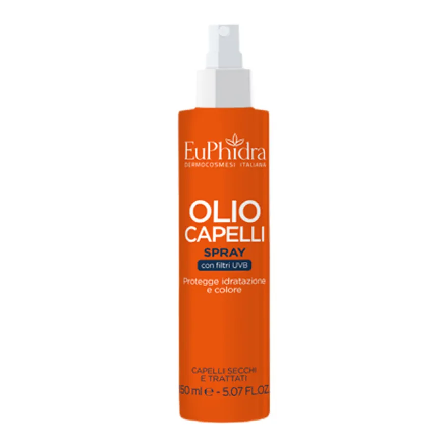 Euphidra Olio Capelli Spray Protezione Colorazione 150ml 1 Flacone
