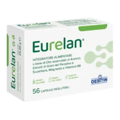 Eurelan Integratore Rilassamento E Sonno 56 Capsule Deglutibili