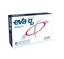 Eva Qu Supposta Effervescente Lassativo Azione Immediata 6 Pezzi