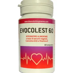 Evocolest Integratore Colesterolo Con Riso Rosso Fermentato E Coenzima Q10 60 Compresse