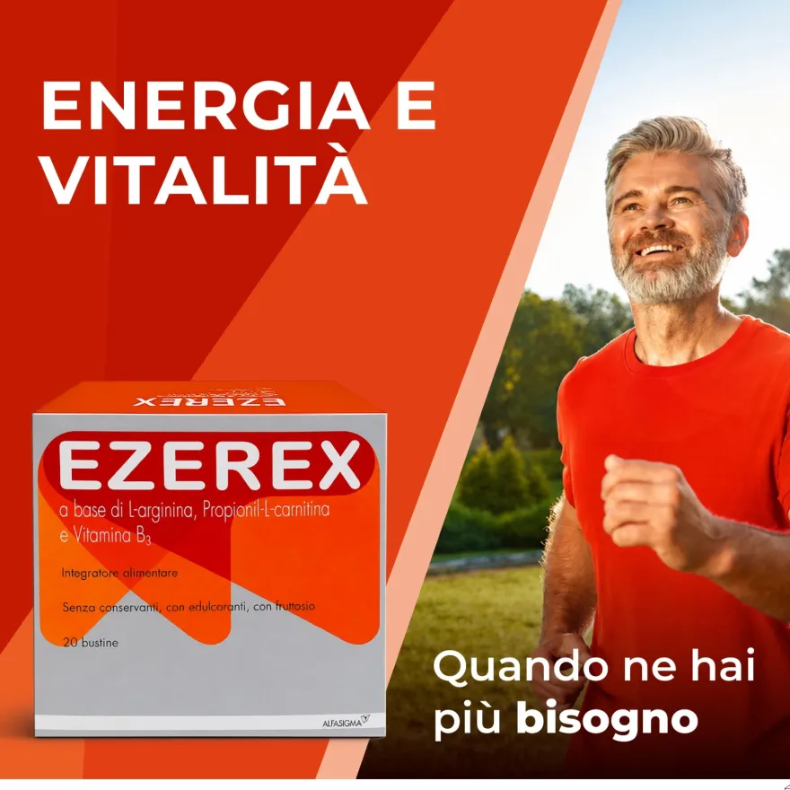 Ezerex Integratore Stanchezza 20 Bustine