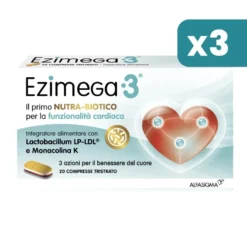 Ezimega 3 Integratore Colesterolo 20 Compresse (multipack x3)