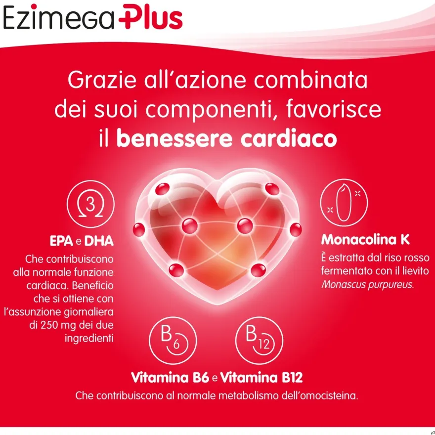 Ezimega Plus Benessere Cardiaco 20 Capsule
