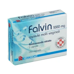 Falvin Ovuli Vaginali 1000mg 2 Capsule Molli