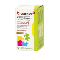 Farmaderbe B-complex2 Integratore Stanchezza E Affaticamento 60 Compresse