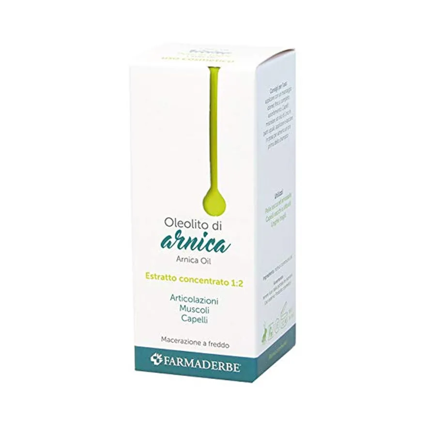 Farmaderbe Oleolito Di Arnica Articolazioni Muscoli Capelli 100ml