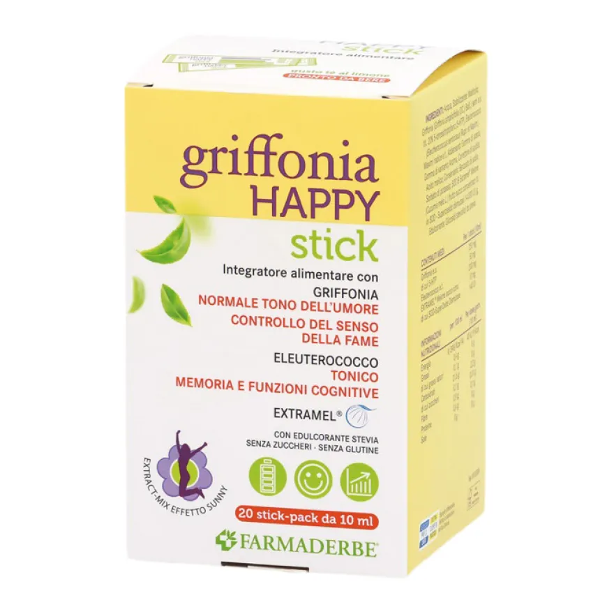 Farmaderbe Stick Griffonia Happy Benessere Mentale 10ml