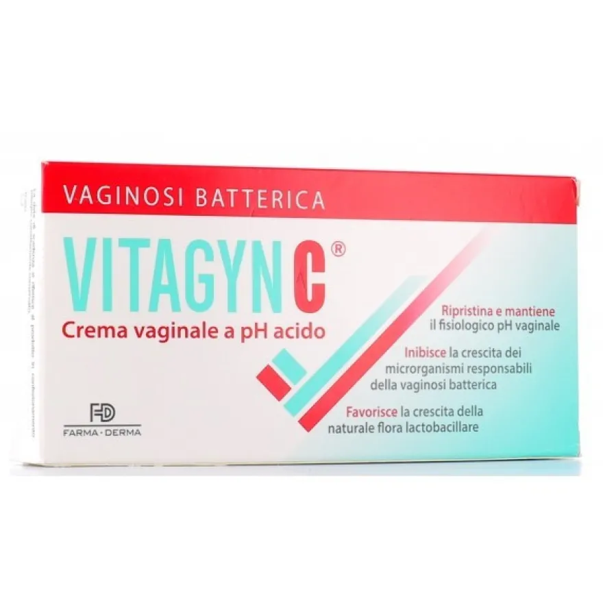 Farma-derma Vitagyn C Crema Vaginale 30g + 6 Applicatori