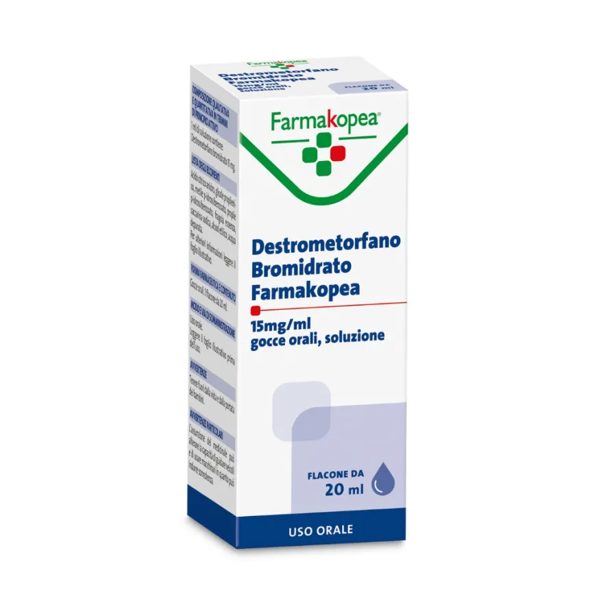 Farmakopea Destrometorfano Bromidrato Gocce Orali 20ml