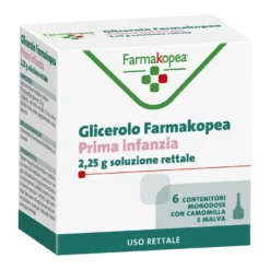 Farmakopea Microclisma Glicerolo 2,25g 6 Pezzi