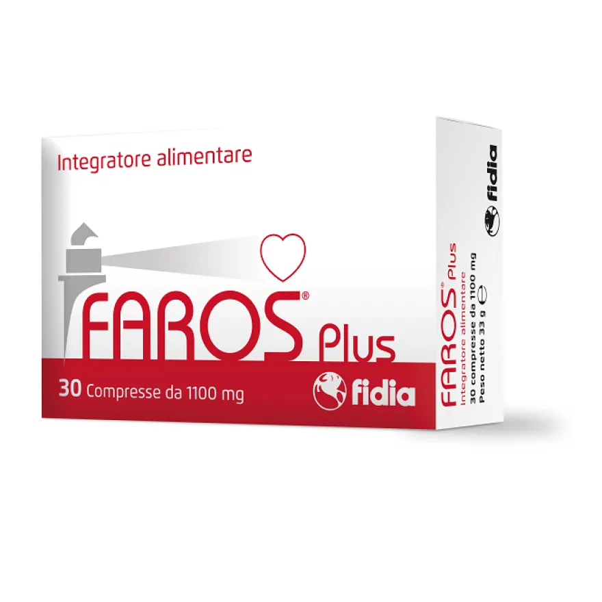 Faros Plus Integratore Controllo Colesterolo 30 Compresse