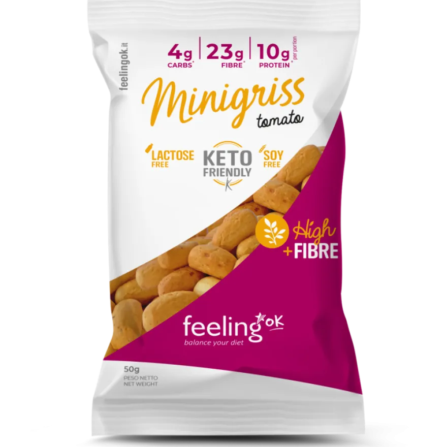 Feeling Ok Minigriss Mini Grissini Tomato Optimize 50g