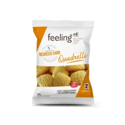 Feeling Ok Quadrelli Biscotti Gusto Mandorla Optimize 50g