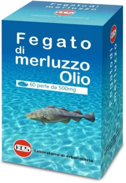 Fegato Merluzzo Olio Integratore Funzione Cardiaca 60 Perle