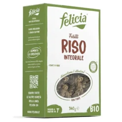 Felicia Pasta Fusilli Di Riso Integrale Bio 340g