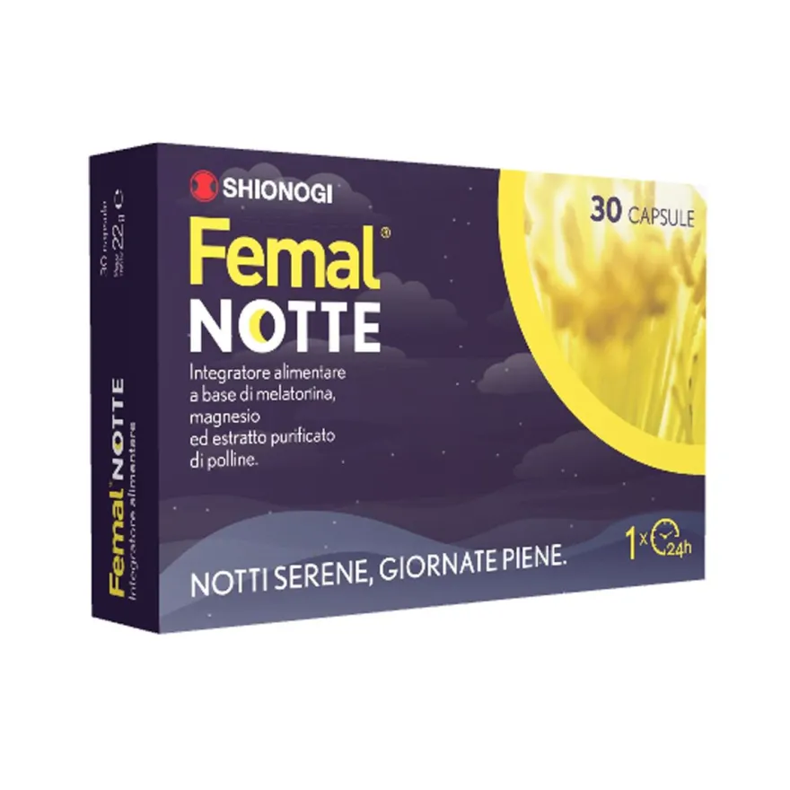 Femal Notte Integratore Sonno 30 Capsule