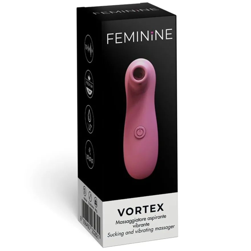 Feminine Vortex Massaggiatore Aspirante E Vibrante