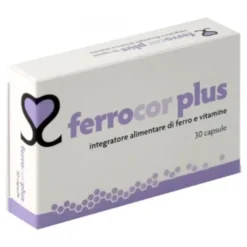 Ferrocor Plus Integratore Stanchezza Ed Affaticamento 30 Capsule