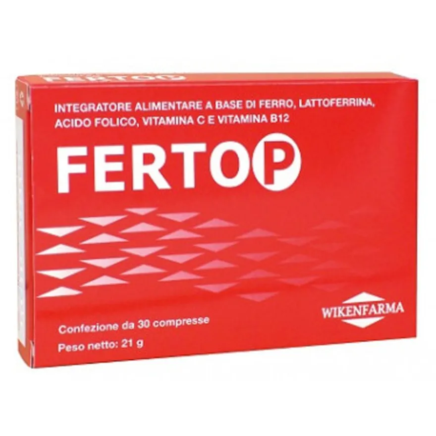 Fertop Integratore Ferro 30 Compresse