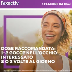 Fexactiv Collirio Antistaminico Trattamento Congiuntivite 10ml