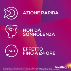 Fexallegra Antistaminico Contro Sintomi Allergia 10 Compresse