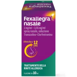 Fexallegra Spray Nasale Per Rinite Allergica Fexallegra Nasale Antistaminico + Decongestionante Per Sintomi Allergia 10ml