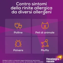 Fexallegra Spray Nasale Per Rinite Allergica Fexallegra Nasale Antistaminico + Decongestionante Per Sintomi Allergia 3 confezioni da 10ml
