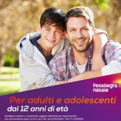 Fexallegra Spray Nasale Per Rinite Allergica Fexallegra Nasale Antistaminico + Decongestionante Per Sintomi Allergia 3 confezioni da 10ml