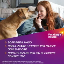 Fexallegra Spray Nasale Per Rinite Allergica Fexallegra Nasale Antistaminico + Decongestionante Per Sintomi Allergia 3 confezioni da 10ml