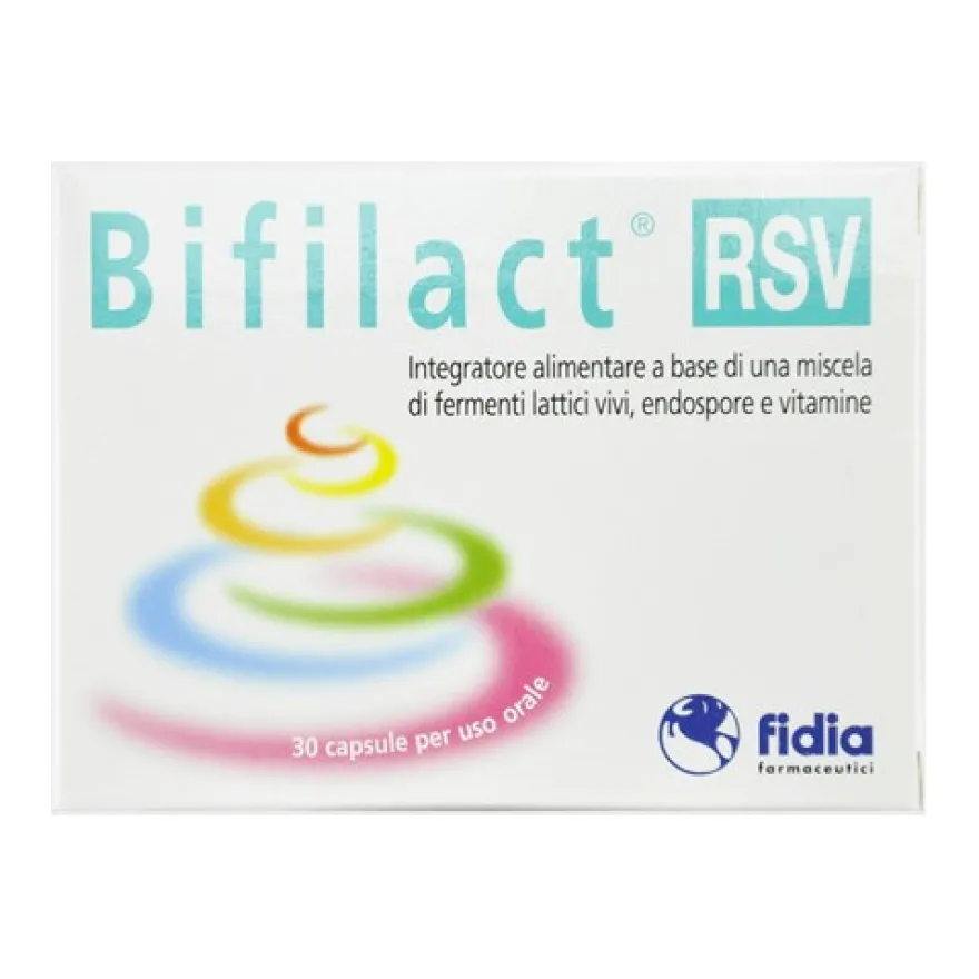Fidia Bifilact Rsv Integratore Fermenti Lattici Vivi 30 Capsule