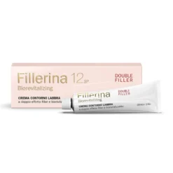Fillerina 12 Double Filler Biorevitalizing Crema Contorno Labbra Anti-età Grado 3 Bio 15ml