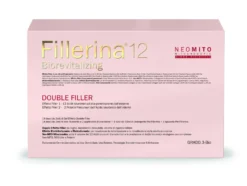 Fillerina 12 Double Filler Neo Mito Biorevitalizing Grado 3 Bio Prefillerina Gel 30ml + Prefillerina Emulsione 30ml + Emulsione 50ml