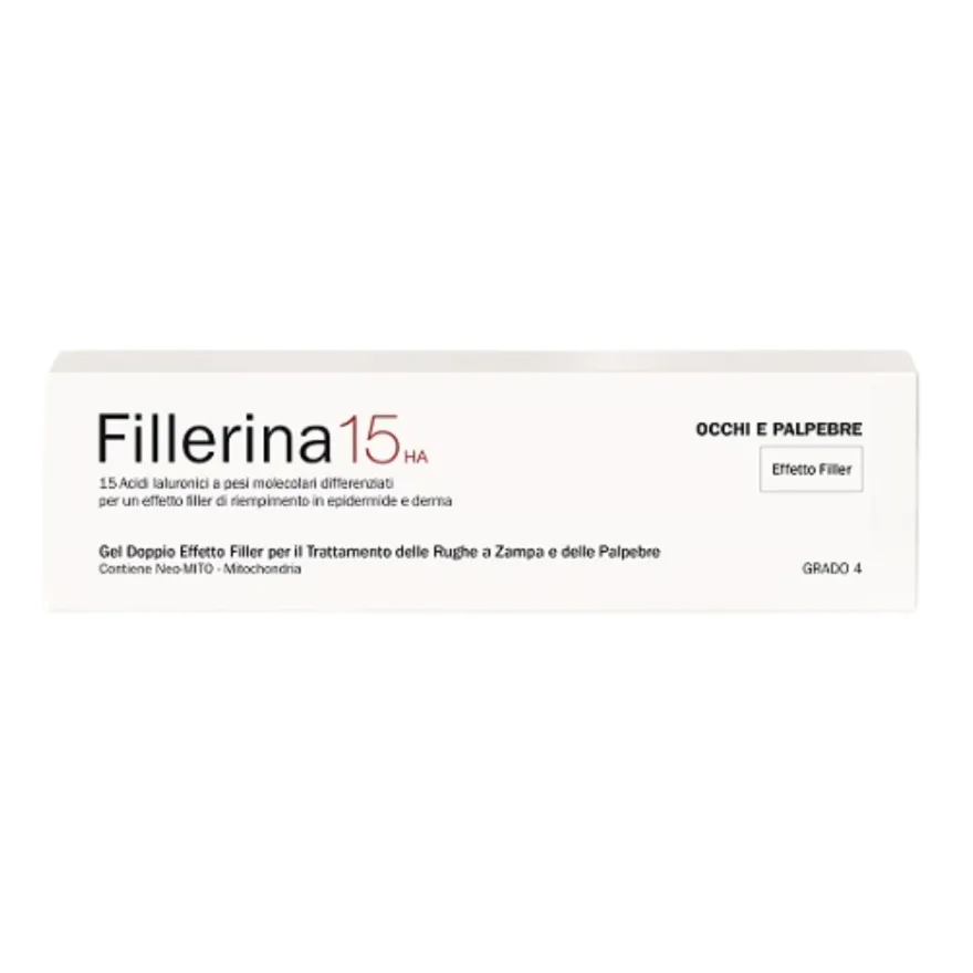 Fillerina 15ha Occhi E Palpebre Gel Base Doppio Effetto Filler Grado 4 15ml