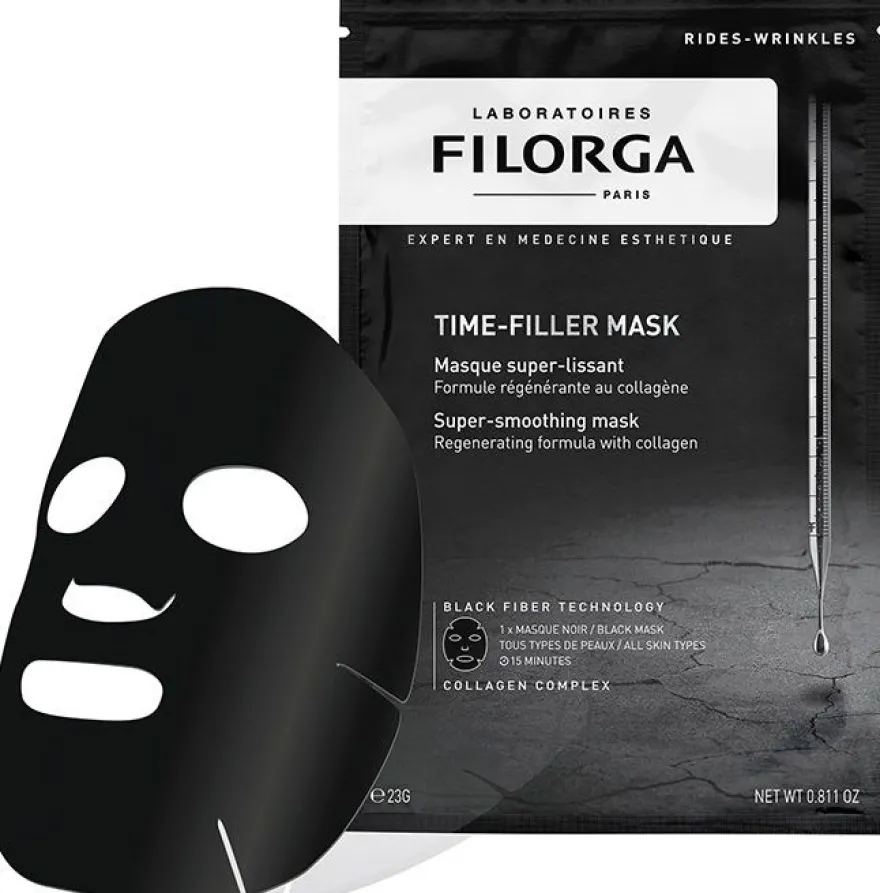 Filorga Time-filler Mask Maschera Viso Levigante Al Collagene 1 Pezzo