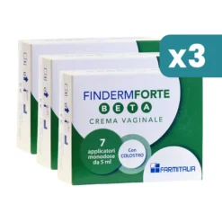 Finderm Forte Beta crema vaginale HPV tripacco 3x7 applicatori monodose