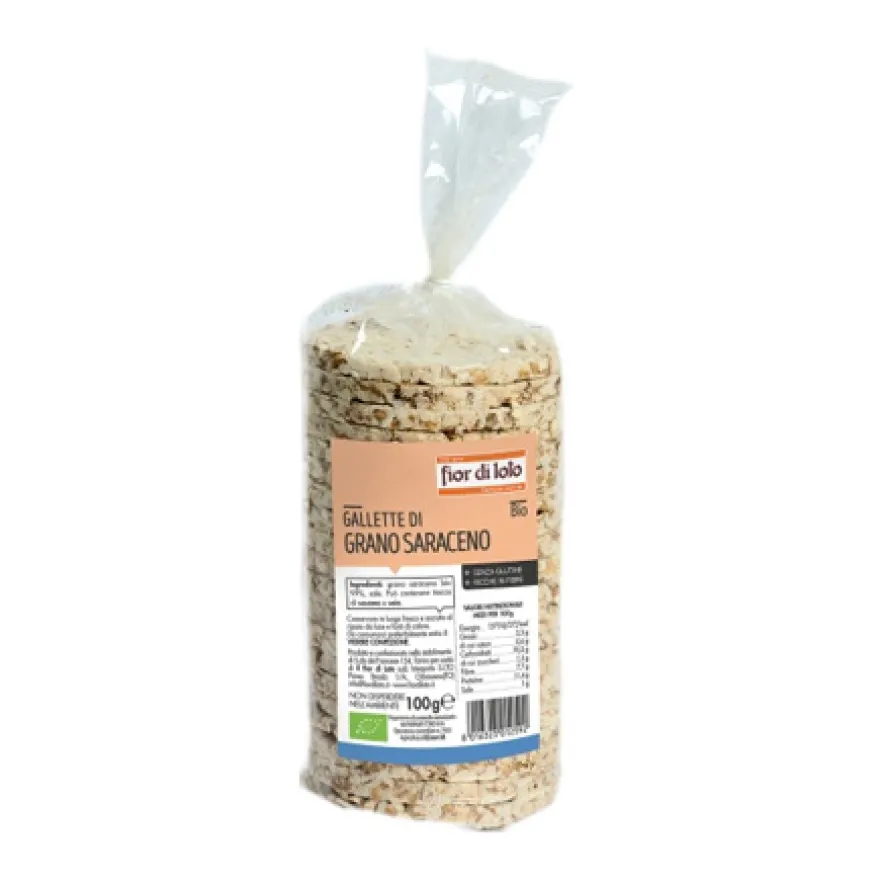 Fior Di Loto Gallette Di Grano Saraceno Senza Glutine 100g