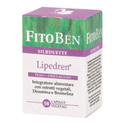Fitoben Silhouette Lipedren Integratore Peso E Drenaggio 50 Capsule