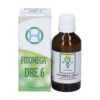 Fitomega Dre 6 Gocce Integratore Drenaggio Linfatico 50ml