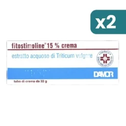 Fitostimoline 15% Crema Trattamento Ulcere E Piaghe 2 confezioni da 32g