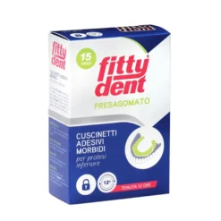 Fittydent Comfort Cuscinetti Adesivi Presagomati Protesi Inferiori 15 Pezzi