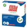 Fittydent Cuscinetto Adesivo Protesi Inferiore Tenuta Stabile 30 Pezzi